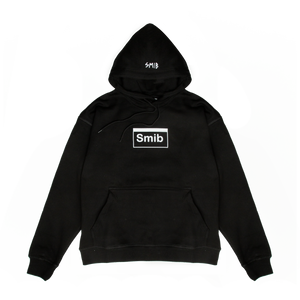 Smib FUCK OV Line Hoodie | Black - White