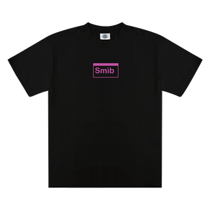 Smib FUCK OV Line Tee | Black - Pink