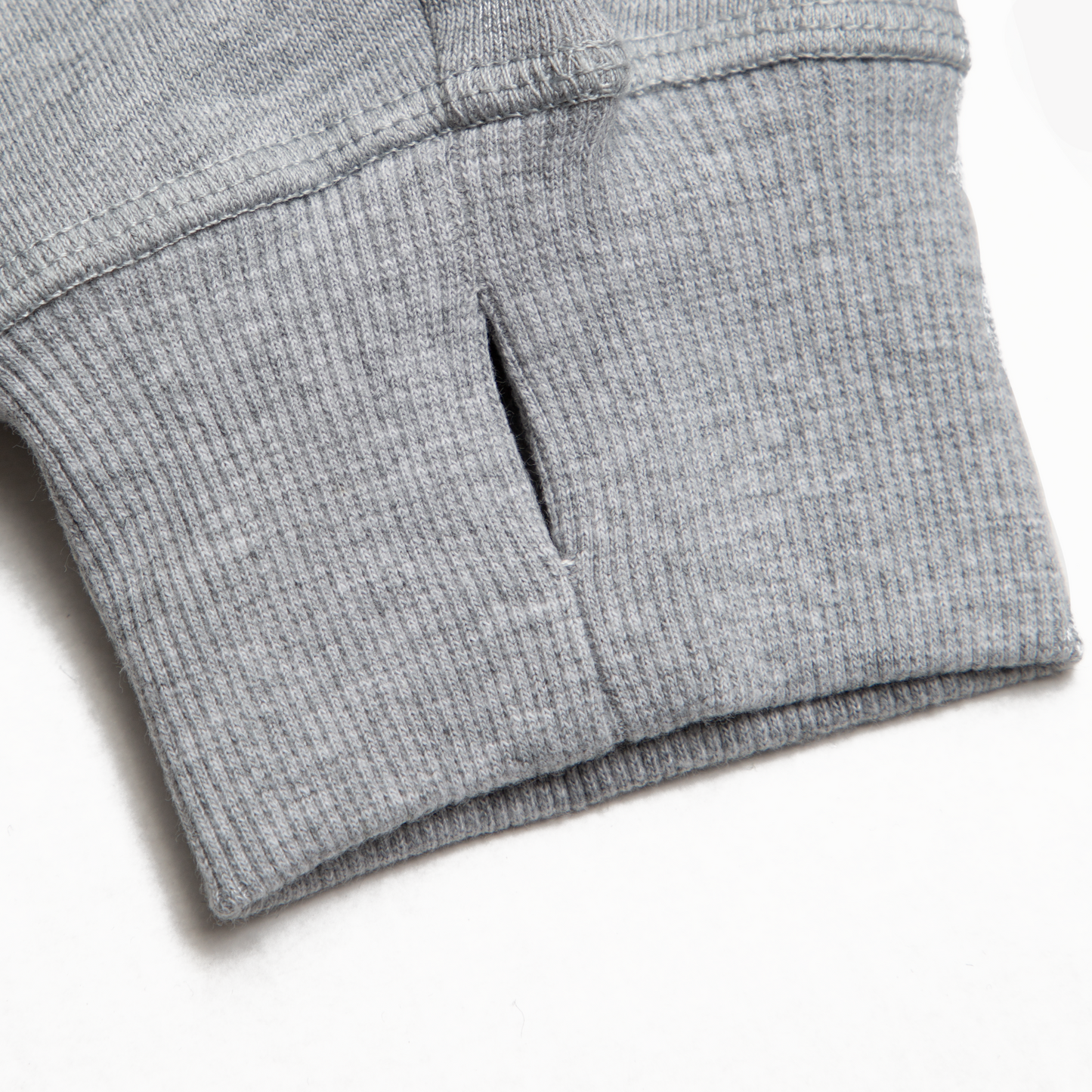 Tiny Ol' Sumibu Zip-Hoodie | Grey - White